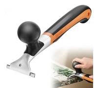 Premium 2.5" Carbide Scraper Tool - Heavy Duty Paint, Glue, Varnish, Resin, Putty Remover for Wood, Metal, Tile, Concrete & More - Ergonomic Non-Slip Handle, Sharp Durable Blade