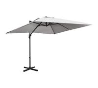 Premium 2.7 x 2.7m Cantilever Garden Umbrella - Grey