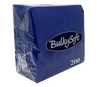 Premium 2-Ply Dark Blue Paper Serviettes 200pcs 33x33cm Luncheon Serviettes Disposable Strong Table Napkins for Dining, Parties & Events, Absorbent Dinner Serviettes