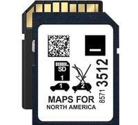 Premium 2025 Navigation SD Card Update, Latest Map for 2019-2023 GM Vehicles with Buick, Cadillac, Chevrolet, GMC, USA/CAN/MEX, Part 8571 3512