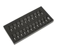 22pc TRX Star / Hex Key / Spline Socket Bit Set 3/8" Square Drive - PREMIUM BITS