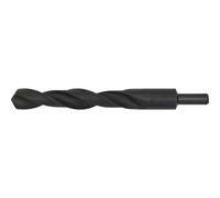 24.5 x 235mm HSS Roll Forged Blacksmith Drill Bit - Reduced Shank - 150mm Flute