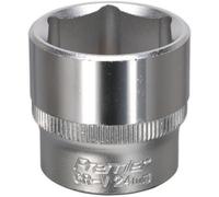 Premium 24mm Forged Steel Drive Socket - 3/8" Square Drive With Enhanced Grip