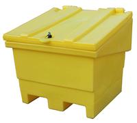 Premium 250ltr Rock Salt Grit Bin | Heavy Duty Weather Resistant Storage for Winter De-icing