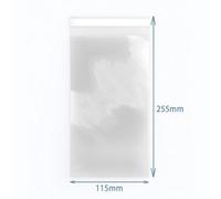 Premium 255X115mm Resealable Polypropylene Bags For Gift & Product Packaging