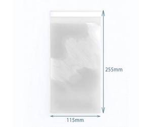 Premium 255X115mm Resealable Polypropylene Bags For Gift & Product Packaging