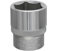 Premium 26mm Chrome Vanadium Steel Drive Socket - 1/2 Inch Square Drive Wrench Tool