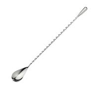Premium 304 Stainless Steel Stirring Spoon Double Ended Design Smooth Polished Front for Coffee Cocktails Dessert Bartenders Spoon for Coffee and Ice Creams