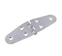 Premium 316 Stainless Steel Marine Boat RV Yacht Cabinet Cupboard Strap Hinge Door Hinge - 140 x 40mm