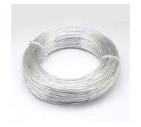 Premium 3mm Aluminum Wire, Silver - 25m Roll for Crafts, Jewelry Making, DIY Projects, and Model Building, Flexible & Durable Metal Filo - Ideal for Artists and Crafters