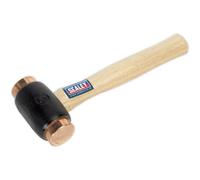 Premium 4.3Lb Copper Faced Hammer With Hickory Handle For Heavy-Duty Use