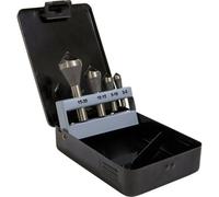 Premium 4 Piece Slotted Deburring Countersink Drill Bit Set - 90 Degree - Sizes 2 To 20mm