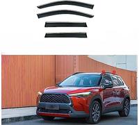 Premium 4-Piece Wind Deflectors For TOYOTA COROLLA CROSS XG10 2022, Wind Deflectors/Sun Visors/Rain Shield/Wind Sheild Enhance Driving Comfort with Window Visors