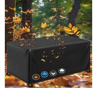 Premium 420D Waterproof Heavy Duty Outdoor Furniture Cover - Rectangular Garden Table Protector 220x150x100cm, Breathable, Winter Resistant, Durable Protection for Patio Furniture.
