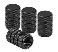 Premium 4pcs Car Tire Valve Stem Caps, Anodized Aluminum, Universal Fit for Land Rover Discovery, Range Rover Sport, Defender, and More - Stylish and Durable Auto Tire Valve Dust Covers