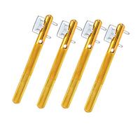 Premium 4PCS Fishing Tying Knot Tool, Durable and Portable 4.5inch Aluminium Accessory for Anglers