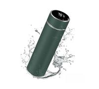 Premium 500ml Smart Travel Coffee, Mug / Flask / Cup, 304 Stainless Steel, Touch - Tap LED Temperature Gauge, Ideal for Hot & Cold Drinks, Beverages, Tea, Coffee, Juices, Cycling, Gym, Home, Office