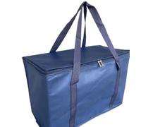Premium 50L Collapsible Cooler Bag Insulated Lunch Box for Picnic, Camping & Car Storage (Navy blue)