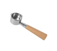 Premium 51mm Espresso Portafilter Ergonomic Designs 51mm Bottomless for Home Brewing and Coffee Enthusiasts Wooden Handle