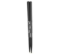 Premium 5A Drumsticks with Smooth Handle Crafted From Maple Wood for Enhanced Control and Durability, Available in Black and Colors - Good Drum Accessory for Hobbyists (Black)