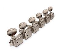 Premium 6 in-Line Vintage Guitar Tuning Pegs - 6R Chrome Sealed Machine Heads for Fender Strat/Tele - Smooth Tuning, Stable Performance, Precision Gear, Easy Installation, Guitar Tuner Upgrade