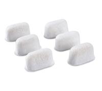 Premium 6-Pack Water Filters for Replacement Breville BWF100 with Ion Exchange Resin Inside, White