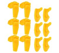 Premium 6 Pairs Mount Demount Duck Heads - Essential Plastic Wheel Rim Protectors for Tire Changer Machines, Universal Fit for Safe Tire Changes on Cars and Motorcycles