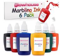 Premium 6 x 25ml Pack Bright Marbling Inks - Ideal for Kids and Adults