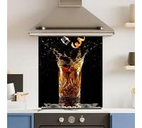 Premium 60 x 70cm Old Fashioned 6mm Glass Toughened Kitchen Splashback