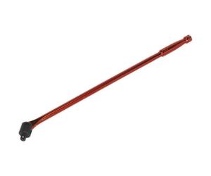 Premium 600mm Breaker Pull Bar With Replaceable Knuckle Drive In Red Chrome Finish