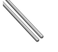 Premium 6061 Aluminum Round Rods - 500mm Length, Multiple Diameters for DIY Projects and Crafting(Diameter 16mm 2pcs)