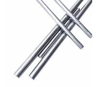 Premium 6061 T6 Aluminum Round Rods - 5 Pcs, 495mm Length, Resistant & Weldable for DIY Projects(Diameter 5mm)