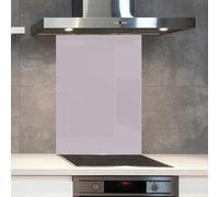 Premium 65 x 90cm Violet Drea 6mm Glass Toughened Kitchen Splashback