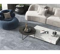 Premium 6mm Grey Stone Effect Click Luxury Vinyl Flooring 305X610mm (Pack Of 10 Providing A Coverage Of 1.86Sqm)