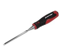 Premium 6mm Hammer-Thru Wood Chisel With Bevel Edge Blade - Durable Chrome Vanadium Steel