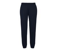 Premium 70 30 Elasticated Jog Pants Jogging Bottoms Fruit Of The Loom Mid Navy XXL