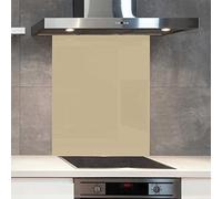 Premium 70 cm x 75 cm Dulux Wild Wonder Glass 6mm Kitchen Splashback Heat Resistant Toughened Polished Edges - Back Splash Back Coloured Hob Painted Tempered Splashback