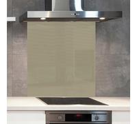 Premium 70 x 60cm Old Time Olive 6mm Glass Toughened Kitchen Splashback