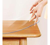 Premium 70x130 cm Clear Table Protector Washable and Easy to Clean m Waterproof Cover for Dining Table and Shoe Rack and Portable Table Mat.