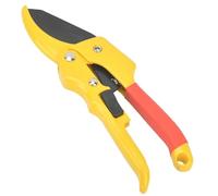 Premium 8" Garden Clipper, 3X Easy, Arthritis Weak Hand Snip (Pulley Lever - Pruning Shears - Yellow)