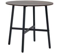 Premium 80cm Round Kitchen Table: Stylish, Space-saving, Steel Leg