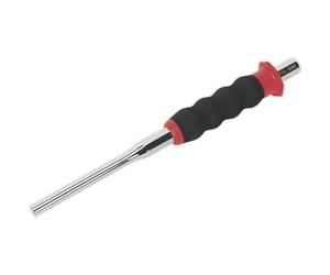 Premium 8mm Sheathed Parallel Pin Punch With Foam Grip - Chrome Molybdenum Steel Tool
