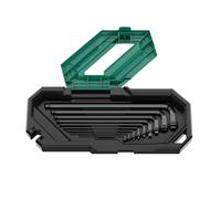 Premium 9 Size L Type Allens Set Resistant Steel Hexagonal Tool for Professional DIYer Projects Rofessional L Type Screwdriver Ergonomic Hand Tool Machinery and Electronics