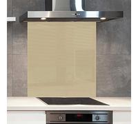 Premium 90 cm x 75 cm Dulux Wild Wonder Glass 6mm Kitchen Splashback Heat Resistant Toughened Polished Edges - Back Splash Back Coloured Hob Painted Tempered Splashback