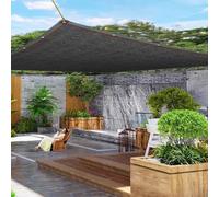 Premium 90% UV Protection Sunblock Shade Netting for Patio Black Canopy Cover Replacement Perfect for Garden Greenhouse Raised Beds Plants & Vegetables (5x14m)