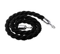 Premium 90cm Crowd Control Rope with Hooks - Tangle-Free Queue Barrier for Events, Red Carpet, Cinema Openings, Visitor Guidance, Durable & Stylish Design.