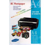 Premium A4 200GSM Photo Paper Gloss 100 Sheets (5 X 20 Sheets)