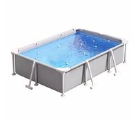 Premium Above Ground Swimming Pool 150-300cm - 3-Layer Durable PVC for Adults, Includes Repair Patch - Ultimate Garden Oasis for Summer Fun (300x201x66cm)