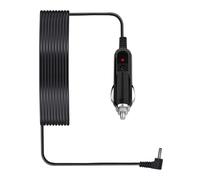 Premium ABS 12V Car Power Cord Detector Power Cord 2Meter Long with Easy Installation Design for Dashboard Camera Vehicle Lidar Supply