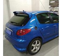 Premium Abs Material Car Rear Spoiler for Peugeot 206 207, 3m Glue and Easy Installation